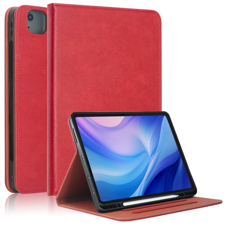 Front Stand Smart TPU Leather Tablet Case, For iPad Pro 11 2025 / 2024, For iPad Air 11 2025 / 2024, For iPad Air 13 2025 / 2024
