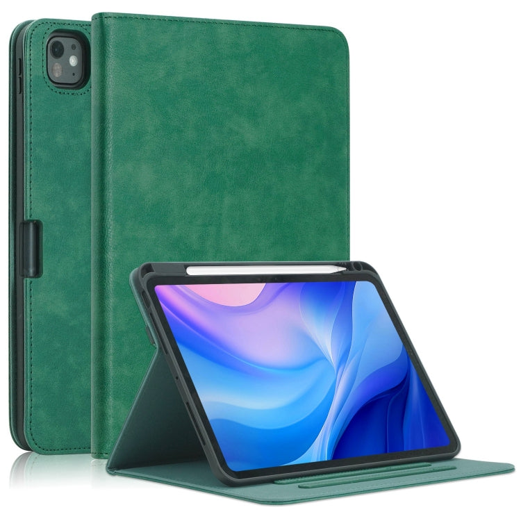 Front Stand Smart TPU Leather Tablet Case, For iPad Pro 11 2025 / 2024, For iPad Air 11 2025 / 2024, For iPad Air 13 2025 / 2024