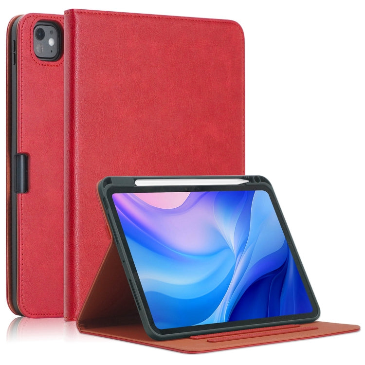 Front Stand Smart TPU Leather Tablet Case, For iPad Pro 11 2025 / 2024, For iPad Air 11 2025 / 2024, For iPad Air 13 2025 / 2024