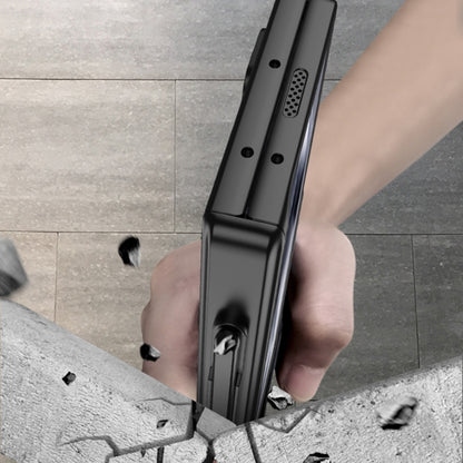 GKK Integrated Full Coverage Magnetic Fold Phone Case with Pen Slot, Not Included Pen, For Samsung Galaxy Z Fold6