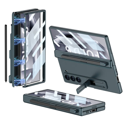 GKK Integrated Full Coverage Magnetic Fold Phone Case with Pen Slot, Not Included Pen, For Samsung Galaxy Z Fold6