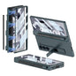 GKK Integrated Full Coverage Magnetic Fold Phone Case with Pen Slot, Not Included Pen, For Samsung Galaxy Z Fold6