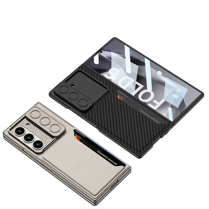 GKK Integrated Ultra-thin Sliding Window Card Slot Phone Case