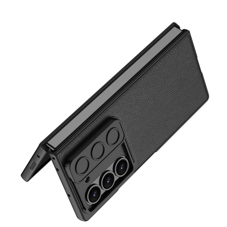 GKK Integrated Ultra-thin Sliding Window Leather Phone Case