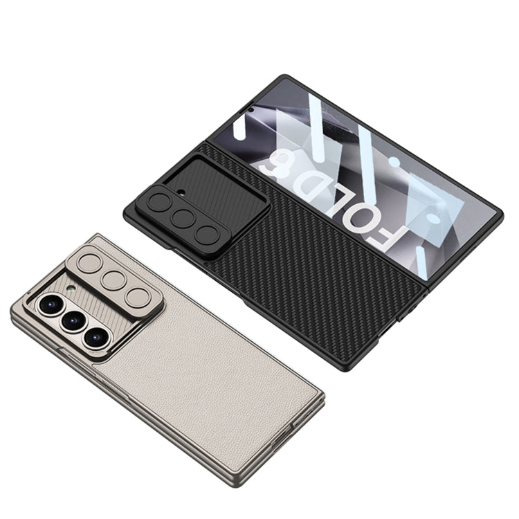 GKK Integrated Ultra-thin Sliding Window Leather Phone Case, For Samsung Galaxy Z Fold6
