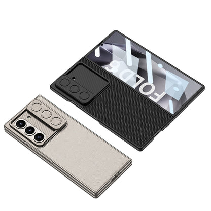 GKK Integrated Ultra-thin Sliding Window Leather Phone Case, For Samsung Galaxy Z Fold6