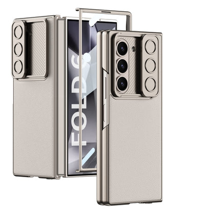 GKK Integrated Ultra-thin Sliding Window Leather Phone Case, For Samsung Galaxy Z Fold6