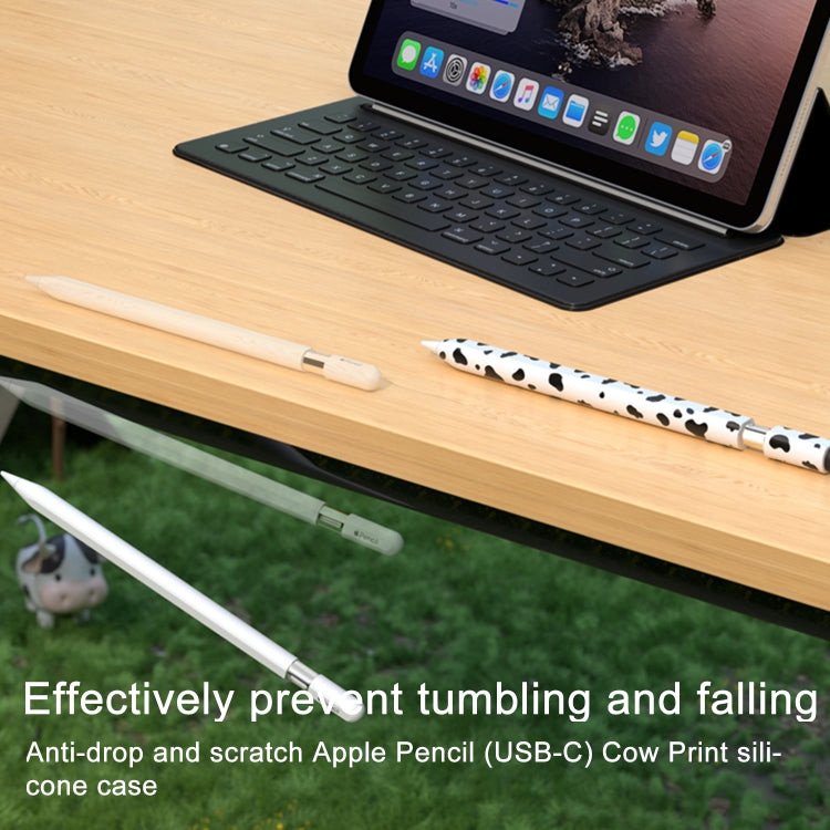 Cow Pattern Stylus Silicone Protective Cover