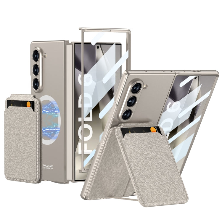 GKK Integrated Magsafe Detachable Card Slot Phone Case, For Samsung Galaxy Z Fold6