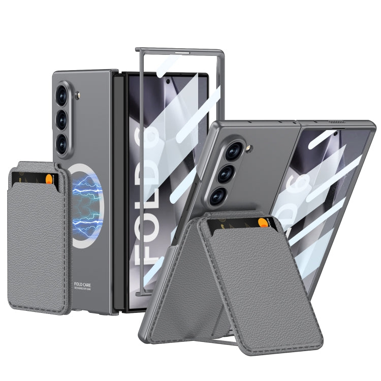 GKK Integrated Magsafe Detachable Card Slot Phone Case, For Samsung Galaxy Z Fold6