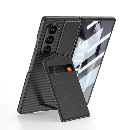GKK Integrated Rotor Bracket Recessed Card Bag Phone Case, For Galaxy Z Fold8 Ultra 5G, For Samsung Galaxy Z Fold7 5G, For Samsung Galaxy Z Fold6