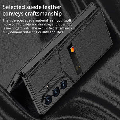 GKK Integrated Rotor Bracket Recessed Card Bag Phone Case, For Samsung Galaxy Z Fold7 5G, For Samsung Galaxy Z Fold6