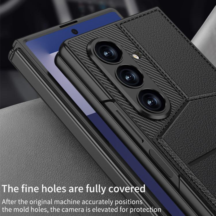 GKK Integrated Rotor Bracket Recessed Card Bag Phone Case, For Samsung Galaxy Z Fold7 5G, For Samsung Galaxy Z Fold6