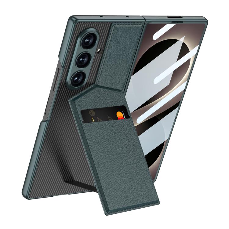 GKK Integrated Rotor Bracket Recessed Card Bag Phone Case, For Galaxy Z Fold8 Ultra 5G, For Samsung Galaxy Z Fold7 5G, For Samsung Galaxy Z Fold6