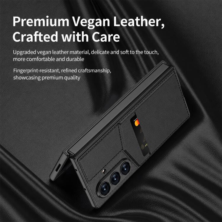 GKK Integrated Rotor Bracket Recessed Card Bag Phone Case, For Galaxy Z Fold8 Ultra 5G, For Samsung Galaxy Z Fold7 5G, For Samsung Galaxy Z Fold6