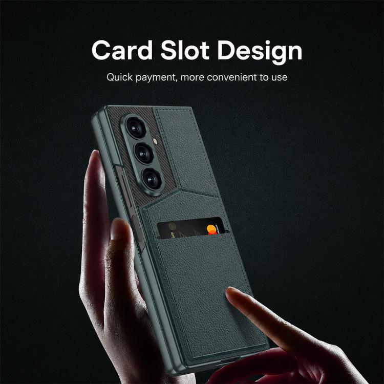 GKK Integrated Rotor Bracket Recessed Card Bag Phone Case, For Galaxy Z Fold8 Ultra 5G, For Samsung Galaxy Z Fold7 5G, For Samsung Galaxy Z Fold6