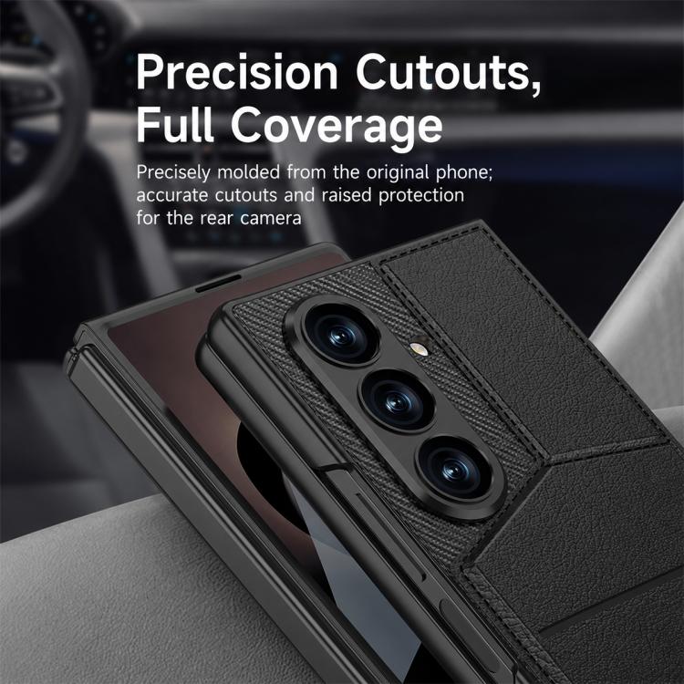 GKK Integrated Rotor Bracket Recessed Card Bag Phone Case, For Galaxy Z Fold8 Ultra 5G, For Samsung Galaxy Z Fold7 5G, For Samsung Galaxy Z Fold6