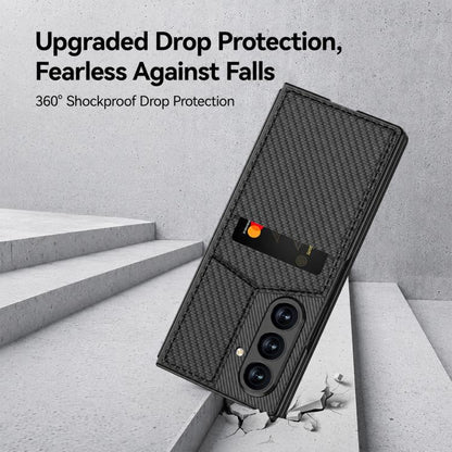 GKK Integrated Rotor Bracket Recessed Card Bag Phone Case, For Galaxy Z Fold8 Ultra 5G, For Samsung Galaxy Z Fold7 5G, For Samsung Galaxy Z Fold6