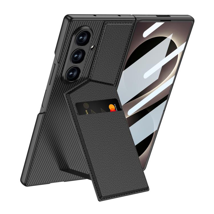 GKK Integrated Rotor Bracket Recessed Card Bag Phone Case, For Galaxy Z Fold8 Ultra 5G, For Samsung Galaxy Z Fold7 5G, For Samsung Galaxy Z Fold6