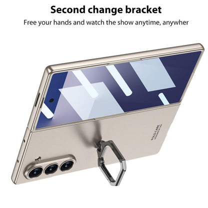 GKK Integrated Accurate Hole Ultra-thin Square Ring Holder Phone Case, For Samsung Galaxy Z Fold7 5G, For Samsung Galaxy Z Fold6