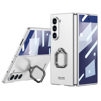 GKK Integrated Accurate Hole Ultra-thin Square Ring Holder Phone Case, For Samsung Galaxy Z Fold7 5G, For Samsung Galaxy Z Fold6