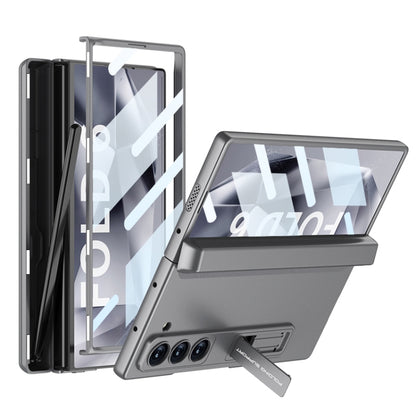 GKK Integrated Magnetic Full Coverage Flip Phone Case with Pen Box, Not Included Pen, For Samsung Galaxy Z Fold6