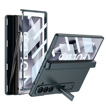 GKK Integrated Magnetic Full Coverage Flip Phone Case with Pen Box, Not Included Pen, For Samsung Galaxy Z Fold6
