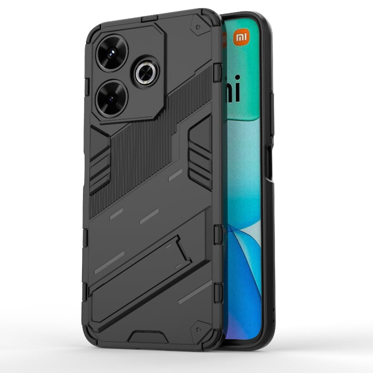Punk Armor 2 in 1 PC + TPU Phone Case with Holder, For Redmi 14C 4G Global, For Redmi K70 Ultra Global, For Xiaomi Redmi 13 4G