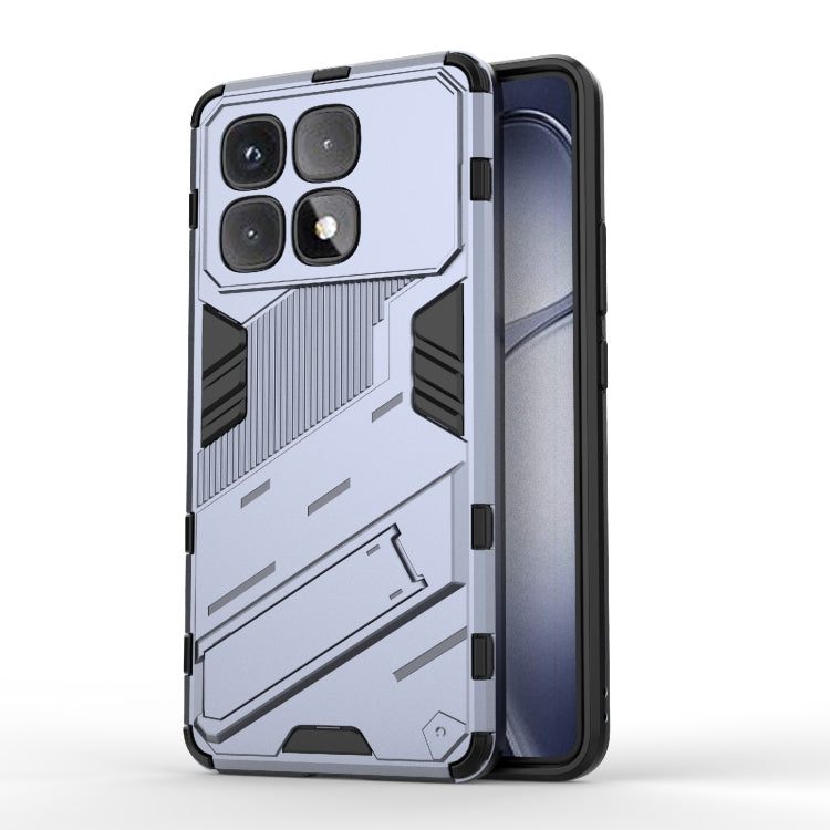 Punk Armor 2 in 1 PC + TPU Phone Case with Holder, For Redmi Note 14 5G, For Redmi 14C 4G Global, For Redmi K70 Ultra Global