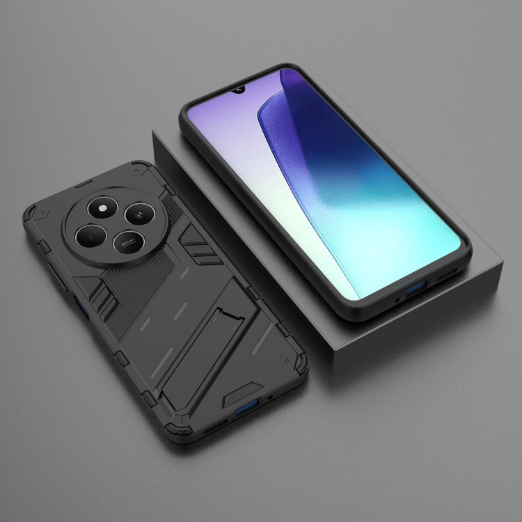 Punk Armor 2 in 1 PC + TPU Phone Case with Holder, For Redmi 14C 4G Global, For Redmi K70 Ultra Global, For Xiaomi Redmi 13 4G