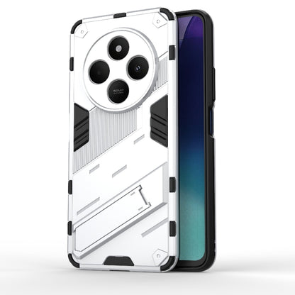 Punk Armor 2 in 1 PC + TPU Phone Case with Holder, For Redmi Note 14 5G, For Redmi 14C 4G Global, For Redmi K70 Ultra Global