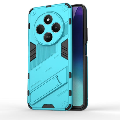Punk Armor 2 in 1 PC + TPU Phone Case with Holder, For Redmi Note 14 5G, For Redmi 14C 4G Global, For Redmi K70 Ultra Global
