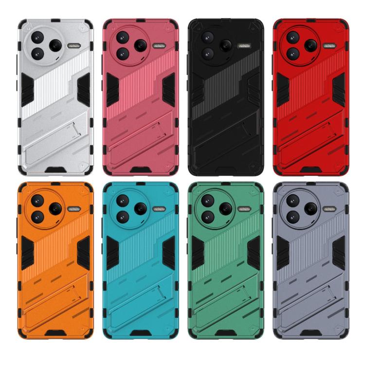 Punk Armor 2 in 1 PC + TPU Phone Case with Holder, For Redmi K80 / Poco F7 Pro, For Redmi Turbo 4 Pro, For Redmi Note Turbo 4