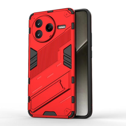 Punk Armor 2 in 1 PC + TPU Phone Case with Holder, For Redmi K80 / Poco F7 Pro, For Redmi Turbo 4 Pro, For Redmi Note Turbo 4
