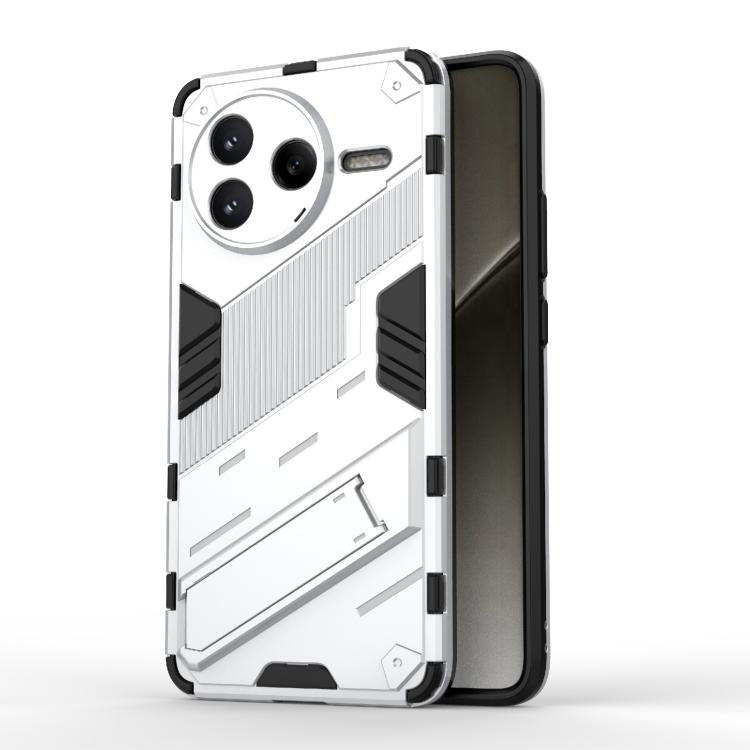 Punk Armor 2 in 1 PC + TPU Phone Case with Holder, For Redmi K80 / Poco F7 Pro, For Redmi Turbo 4 Pro, For Redmi Note Turbo 4