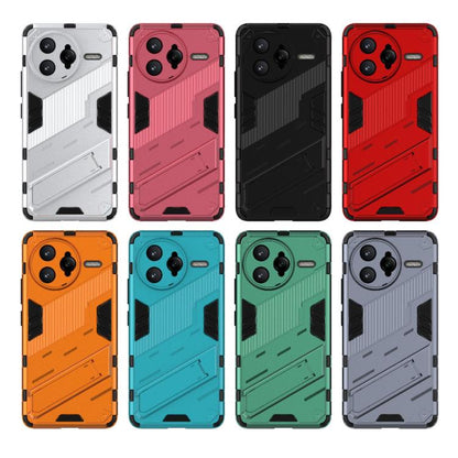 Punk Armor 2 in 1 PC + TPU Phone Case with Holder, For Redmi K80 Pro / Poco F7 Ultra, For Redmi K80 / Poco F7 Pro, For Redmi Turbo 4 Pro