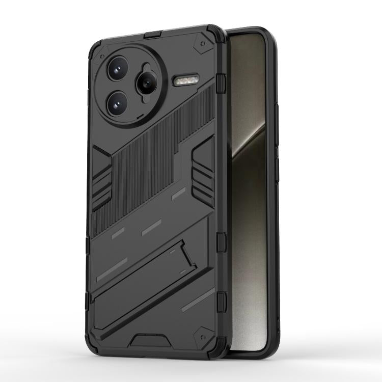 Punk Armor 2 in 1 PC + TPU Phone Case with Holder, For Xiaomi 15T 5G Global, For Redmi A5 4G 171.1mm / Poco C71, For Redmi K80 Pro / Poco F7 Ultra