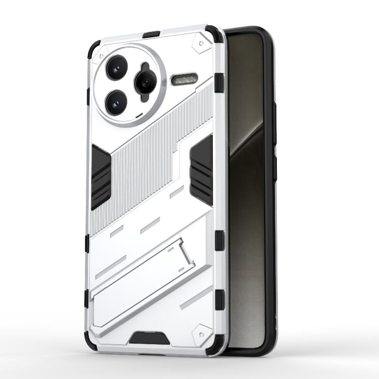 Punk Armor 2 in 1 PC + TPU Phone Case with Holder, For Xiaomi 15T 5G Global, For Redmi A5 4G 171.1mm / Poco C71, For Redmi K80 Pro / Poco F7 Ultra