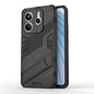 Punk Armor 2 in 1 PC + TPU Phone Case with Holder, For Redmi Note 14 Pro 4G, For Redmi Note 14 4G 163.25mm, For Redmi Note 14 5G
