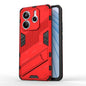 Punk Armor 2 in 1 PC + TPU Phone Case with Holder, For Redmi Note 14 5G, For Redmi 14C 4G Global, For Redmi K70 Ultra Global