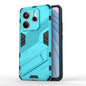 Punk Armor 2 in 1 PC + TPU Phone Case with Holder, For Redmi Note 14 Pro 4G, For Redmi Note 14 4G 163.25mm, For Redmi Note 14 5G
