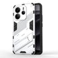 Punk Armor 2 in 1 PC + TPU Phone Case with Holder, For Redmi Note 14 Pro 4G, For Redmi Note 14 4G 163.25mm, For Redmi Note 14 5G
