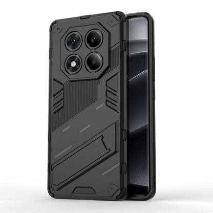 Punk Armor 2 in 1 PC + TPU Phone Case with Holder, For Redmi Note 14 Pro 4G, For Redmi Note 14 4G 163.25mm, For Redmi Note 14 5G