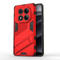 Punk Armor 2 in 1 PC + TPU Phone Case with Holder, For Redmi Note 14 Pro 4G, For Redmi Note 14 4G 163.25mm, For Redmi Note 14 5G