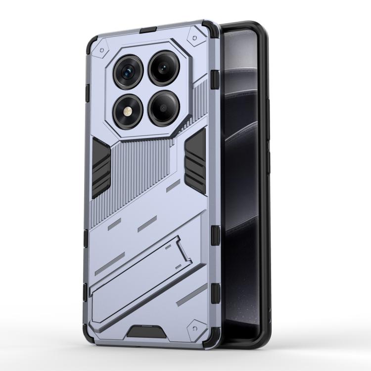 Punk Armor 2 in 1 PC + TPU Phone Case with Holder, For Redmi Note Turbo 4, For Redmi Note 14 Pro 4G, For Redmi Note 14 4G 163.25mm