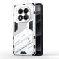 Punk Armor 2 in 1 PC + TPU Phone Case with Holder, For Redmi Note Turbo 4, For Redmi Note 14 Pro 4G, For Redmi Note 14 4G 163.25mm