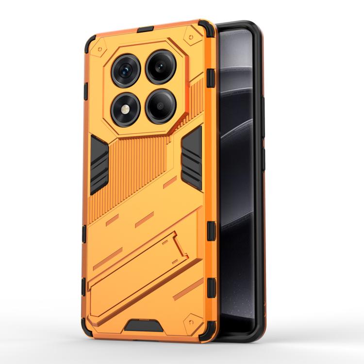 Punk Armor 2 in 1 PC + TPU Phone Case with Holder, For Redmi Note 14 Pro 4G, For Redmi Note 14 4G 163.25mm, For Redmi Note 14 5G