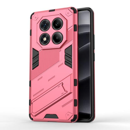 Punk Armor 2 in 1 PC + TPU Phone Case with Holder, For Redmi Note Turbo 4, For Redmi Note 14 Pro 4G, For Redmi Note 14 4G 163.25mm