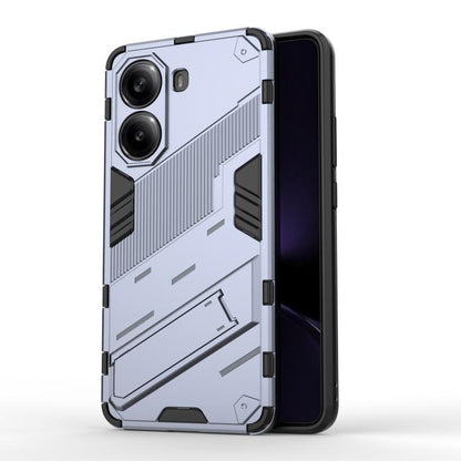 Punk Armor 2 in 1 PC + TPU Phone Case with Holder, For Redmi K80 / Poco F7 Pro, For Redmi Turbo 4 Pro, For Redmi Note Turbo 4