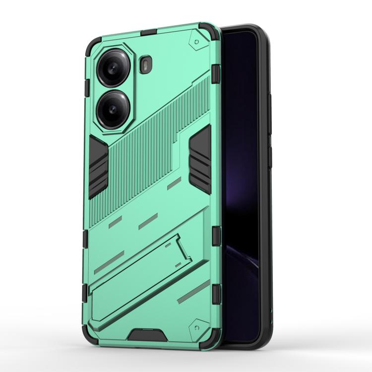 Punk Armor 2 in 1 PC + TPU Phone Case with Holder, For Redmi K80 / Poco F7 Pro, For Redmi Turbo 4 Pro, For Redmi Note Turbo 4